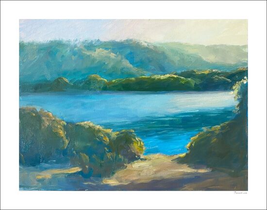 Crystal Springs Reservoir - Limited Edition Giclees